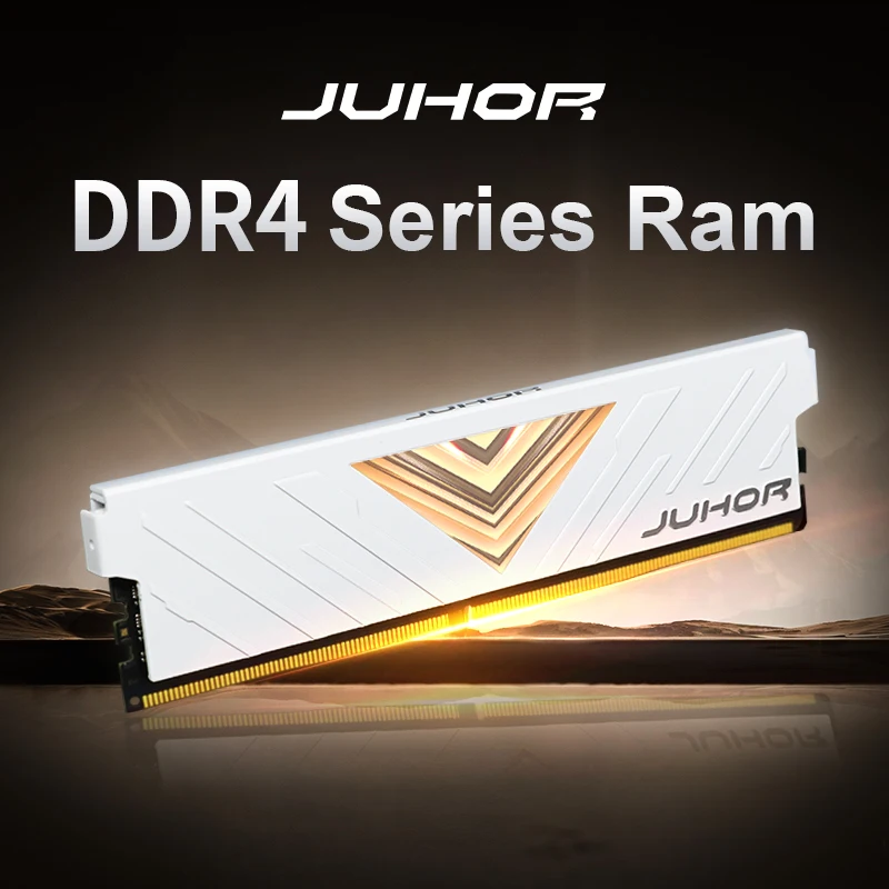 JUHOR Desktop Memoria Rams DDR4 32GB 3200MHz 2666MHz Ram  DIMM Gaming Dual Channel Memory Ram