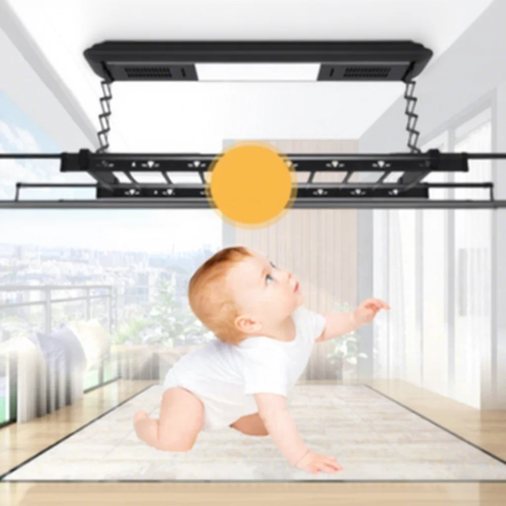 Smart Drying Rack Custom Wall - Smart Home Laundry recension och pris
