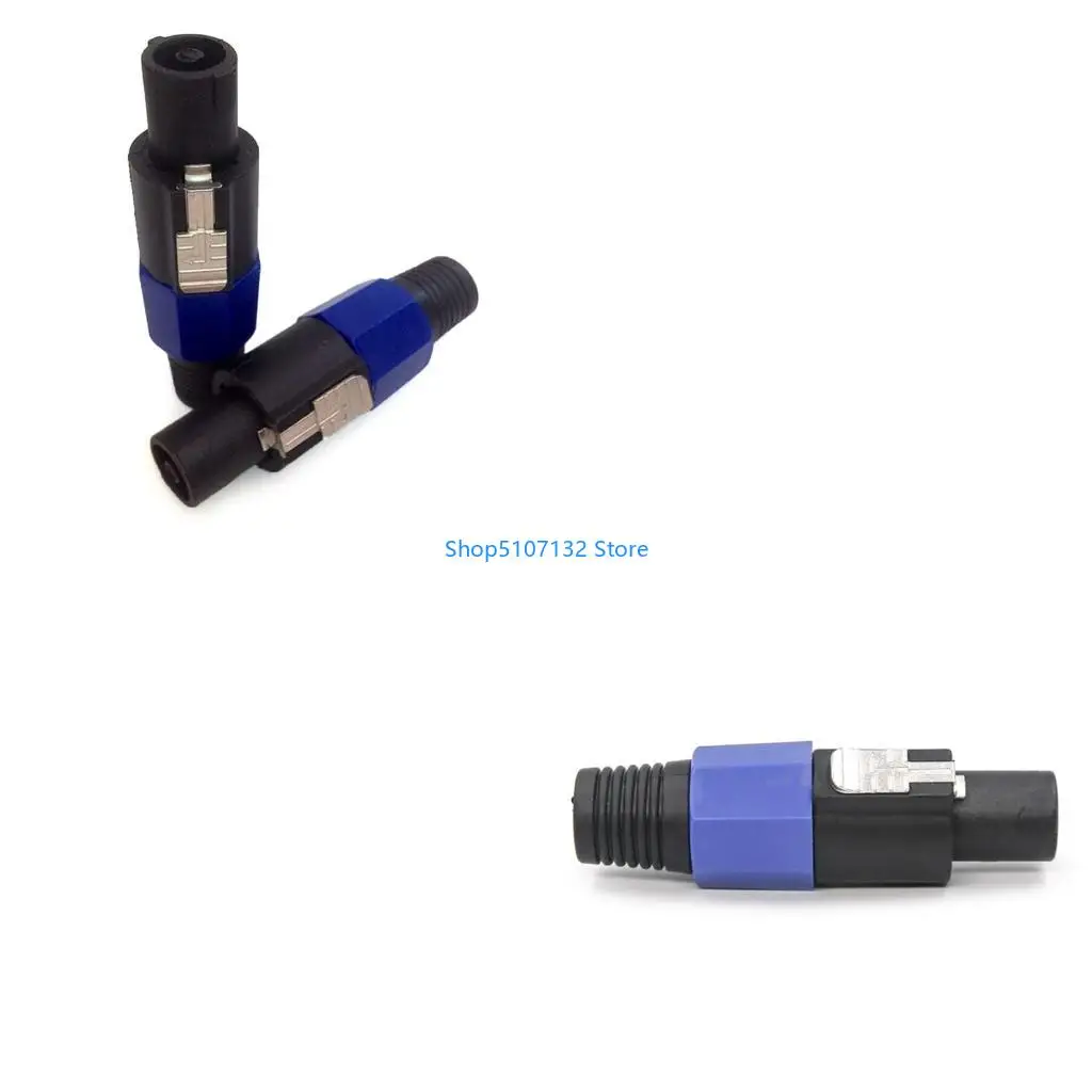

87HD Converter Connector Speakon Cable Connector Adapter for NL4FC Speakon 4Pole Plug