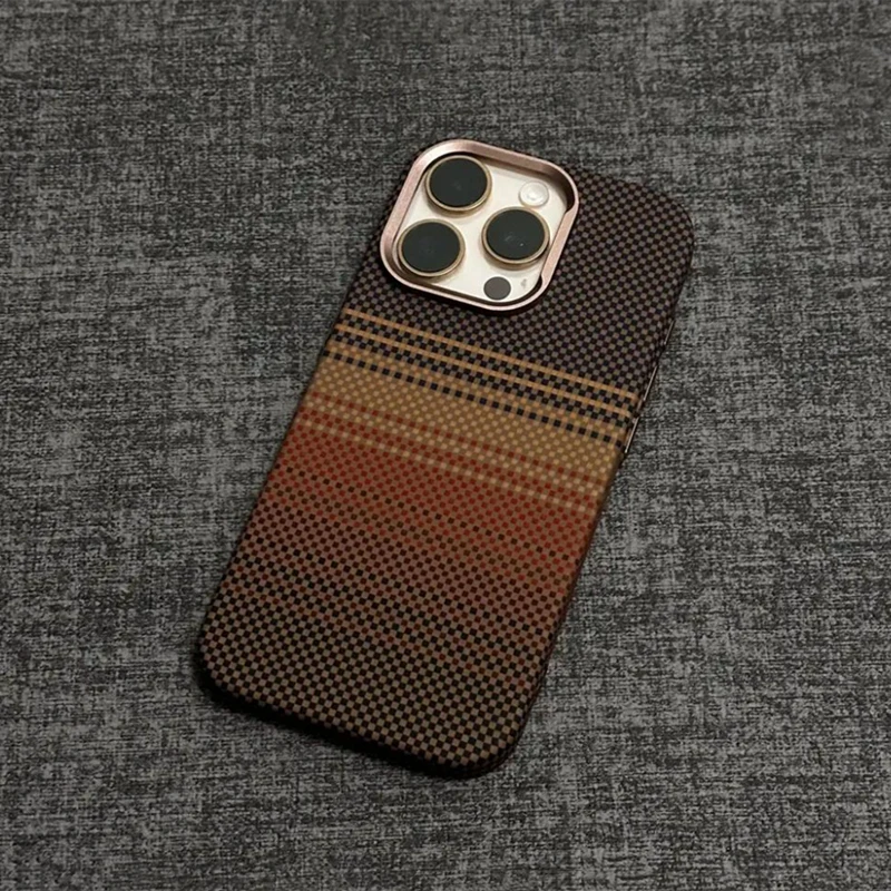Carbon Fibre Texture Relief MagSafe Phone Case for iPhone 17 16pro max 15 Pro 16e 14 13 Magnetic Wireless Charging Hard PC Cover