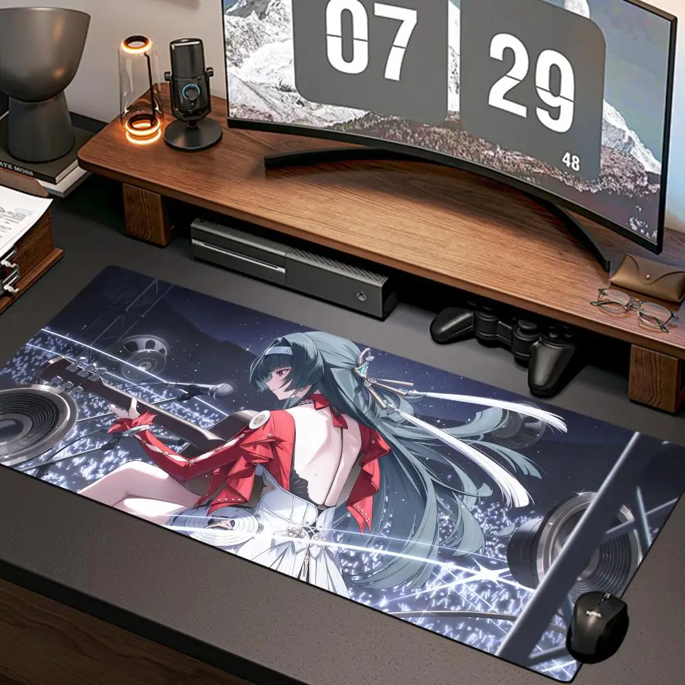 astra yao Mauspad, neues Computer-Mauspad für Zuhause, XXL-Schreibtischunterlage, Naturkautschuk, Büro, rutschfest, Gaming-Zubehör