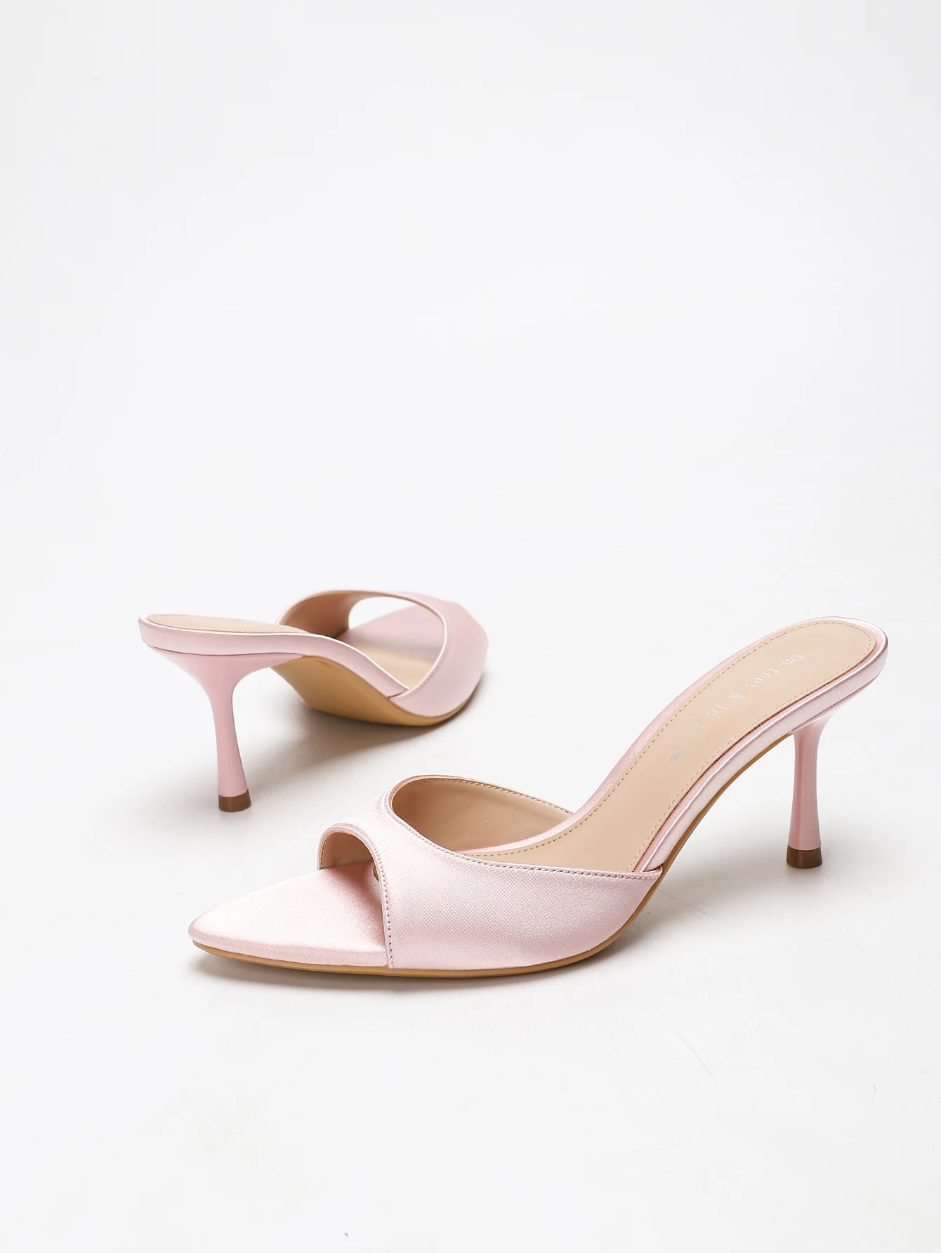 Women's Satin Pointed Toe Stil - Slip Dress Satin 评论和价格