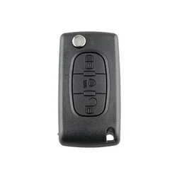 For Citroen C5 2008 2009 2010 2011 3 Buttons Car Remote Key Case Cover Key Shell uncut for C4 Grand Picasso C6 Auto Accessories