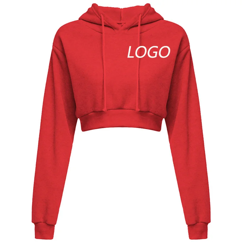 Custom LOGO  Hoodies Women'sHooded Pullover Fashion Casual HipHop Sweatshirts Harajuku