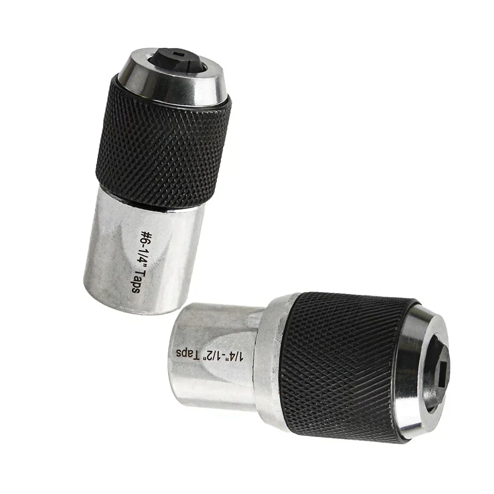 1 個タップソケット 6-1/4 インチ 1/4-1/2 インチソケットアダプタタップ抽出ソケット調整可能なジョー抽出ツールタップリーマー用