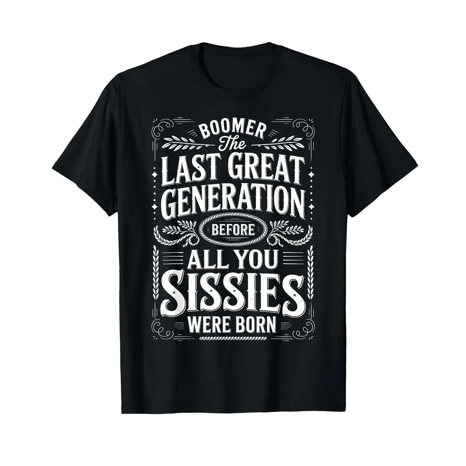 Boomer Generation T Shirt vintage Washed Comfortable Stretched Breathable Top For Everyday Wear Versatile Casual graphic Soft