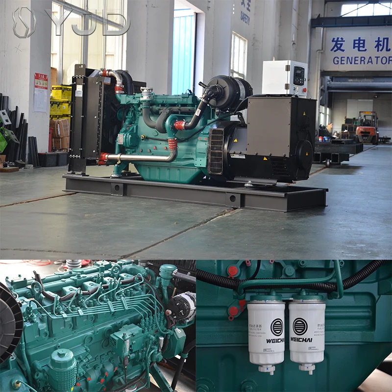 Distributors' Precio High-Efficiency Generators Wei-chai WP6D152E200 Powerful Diesel Generator 160 Kva 170kva for Sale