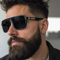 Gafas de Sol Polarizadas Cuadradas Extra Grandes para Hombre, Montura Grande 2026, Marca de Lujo, Clásicas, Estilo Steampunk, Gafas de Sol para Mujer, Protección UV400