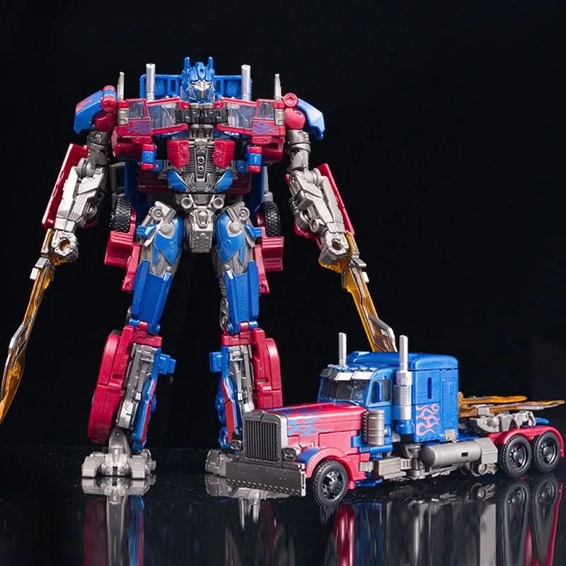 Transformation Toys JiaLeHuang 8801 Optimus Prime SS05 KO 17cm Action Figure Robot Model Additional accessory can be purchased