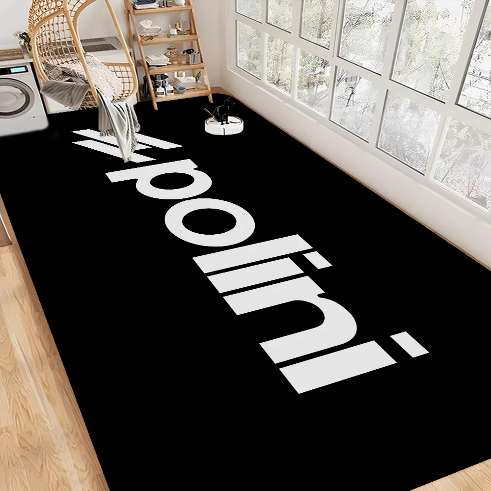 P-Polini Italy Scooter Race Anime Cartoon Entrance Door Mat Nordic Style Home Doormat Bathroom-Toilet Mats Bedroom Decor Mat