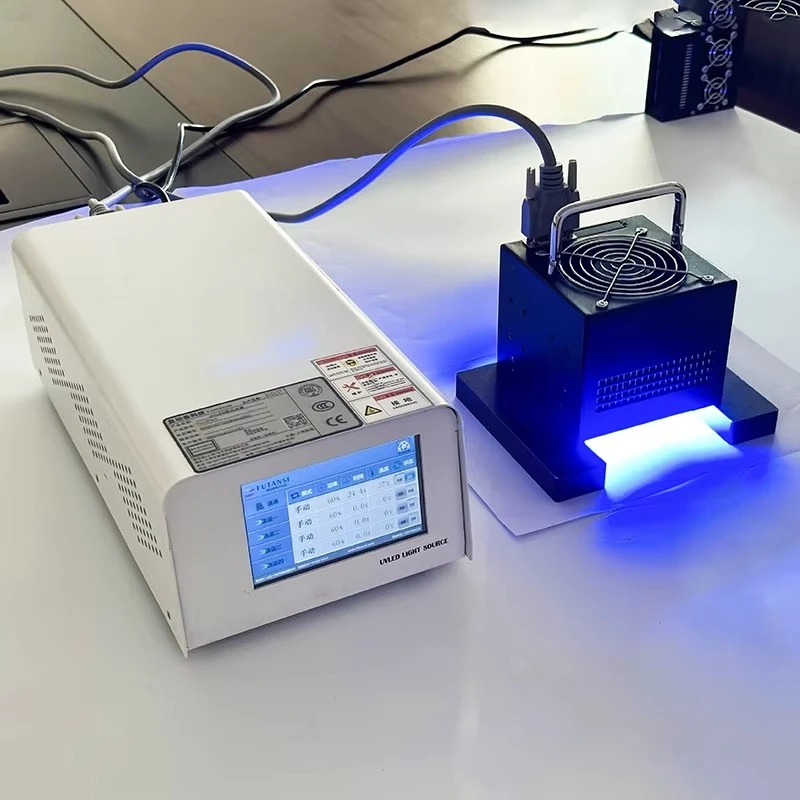 UV Light Emitting Diode Curing System with 365nm Fan - Cooled UV Lamp 220v