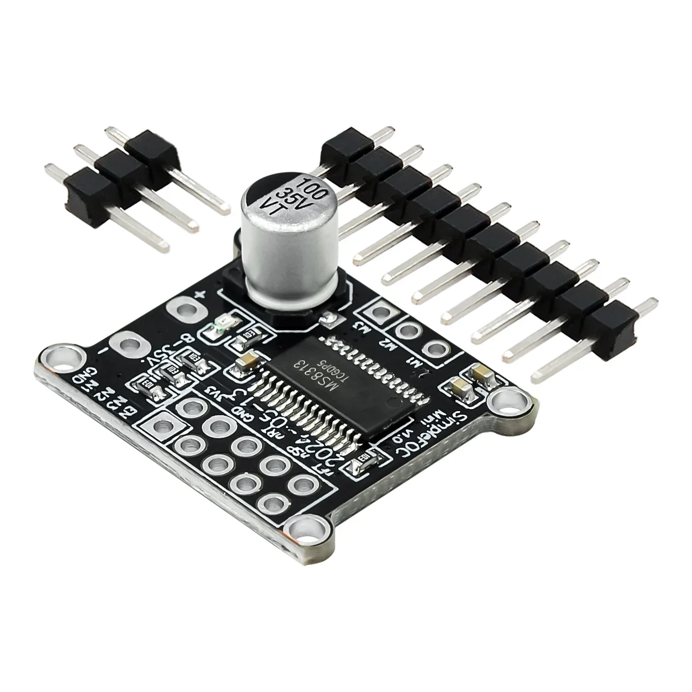 SimpleFOCMini carte d'entraînement de moteur sans balais cc pilote de contrôle FOC algorithme de contrôle SVPWM