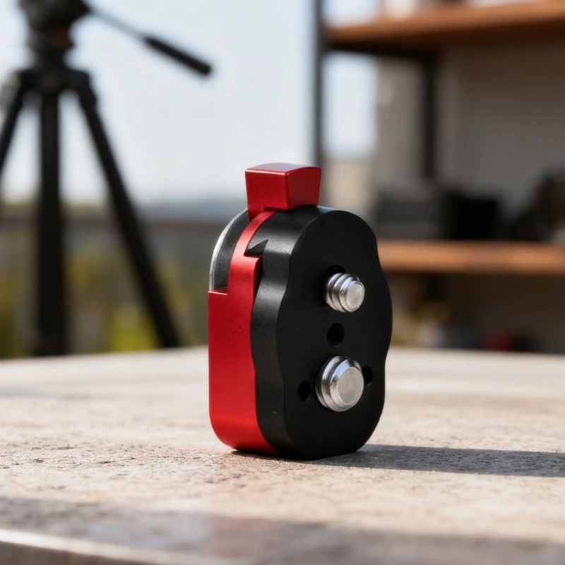 3/8Inch 1/4Inch Screw Positioning Pin LCD Monitor Quick Release Plate for Mini Live Monitor Arm LED Light Camera H8WD