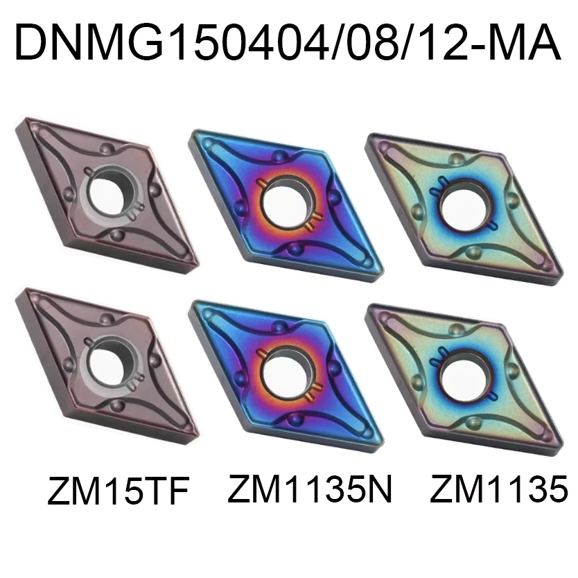 

10PCS DNMG150404-MA/DNMG150408-MA/DNMG150412-MA Indexable CNC carbide turning inserts