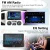 범용 자동차 라디오, 블루투스 음성 제어 FM 신호 Din, 안드로이드 자동차 스테레오, 7 인치 카플레이 터치스크린, 1 Din 4