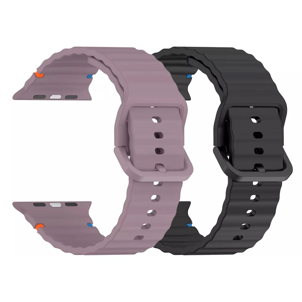 Sportarmbänder für Apple Watch Band 11 10 SE 9 8 7 6 Ultra 3 49mm 46mm 44mm 45mm 40/4142mm Silikonarmband iWatch-Armbänder