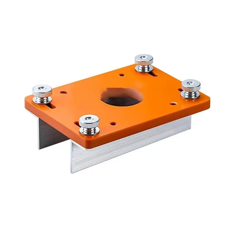 AT63-For Woodworking Round Corner Radius Template Adjustable Board For Woodworking Router Guide Ergonomic Design Arc Slotting To