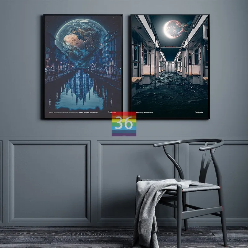 The Art of Manipulation Modern Fantasy Painting Poster Canvas Printing Modern Fantasy Wall Art Picture Room Home Decor Aesthetic