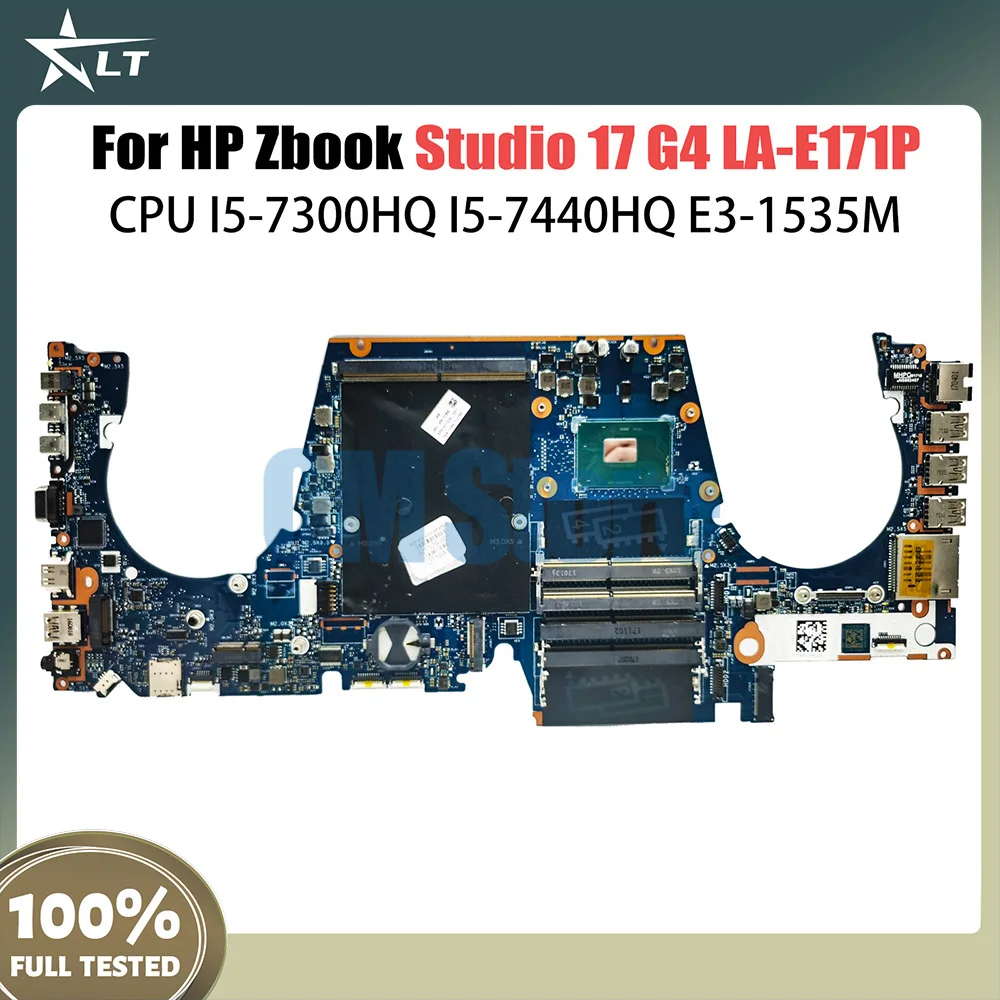 

CPW70 LA-E171P Mainboard For HP ZBook 17 G4 Laptop Motherboard With i5 E3-1535M CPU 921325-601 921326-601 921329-601