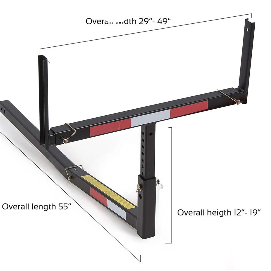 Pick Up Truck Bed Hitch Extender Extension Rack Boat Kayak Canoe Lumber