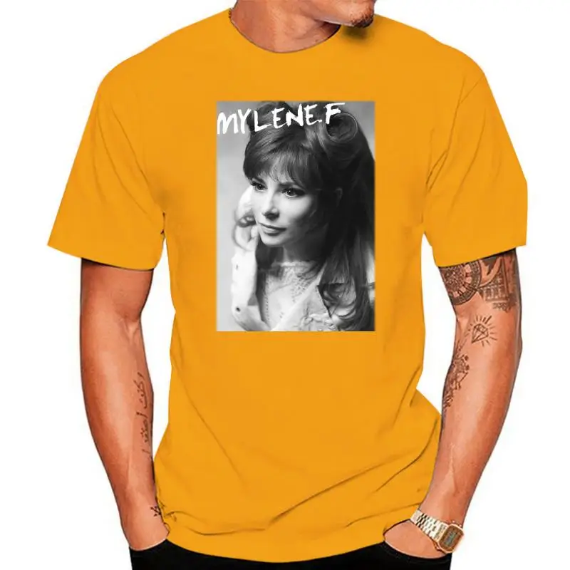 T-Shirt imprim mylene farmer ref 1726