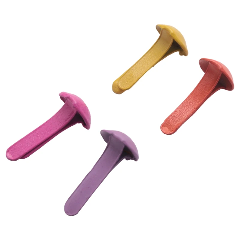 Set Of 200 Mini Parisian Fasteners Multicolor Paper Craft Stamping Scrapbooking DIY Tool 4.5Mm