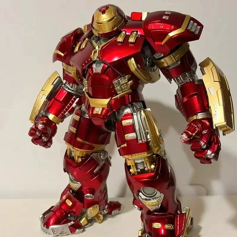 Iron Man Mk43 Vs Hulk - Kit modello di assemblaggio 3D Marvel Avengers - Figura da 18 pollici - Regalo perfetto per ragazzi e collezionisti