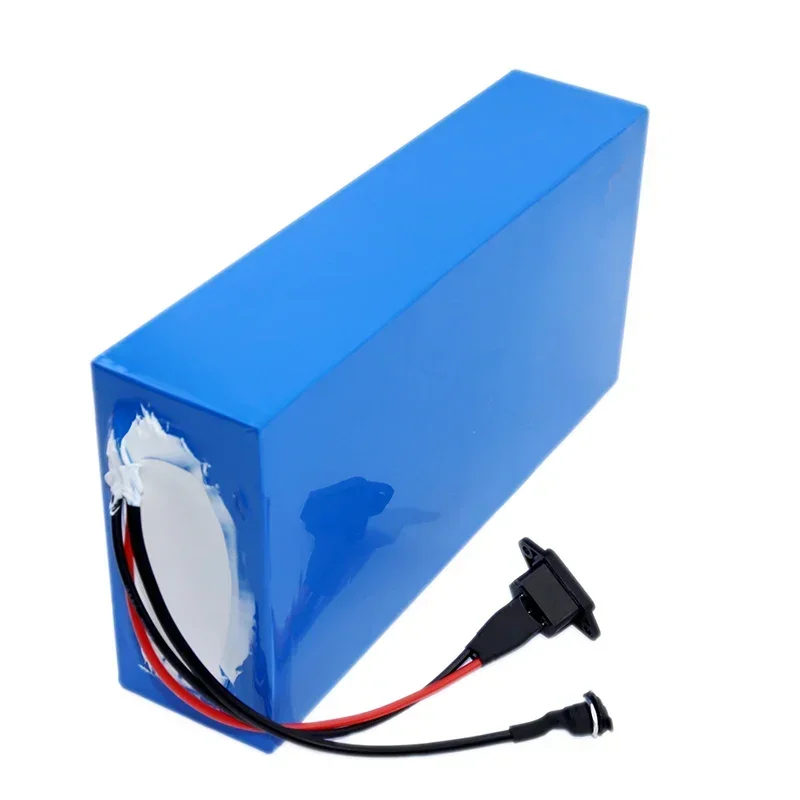 حزمة بطارية ليثيوم جديدة 48V45AH 21700 مع بطارية دورة BMS 2500W قابلة لإعادة الشحن مدمجة، مناسبة للدراجات النارية والدراجات