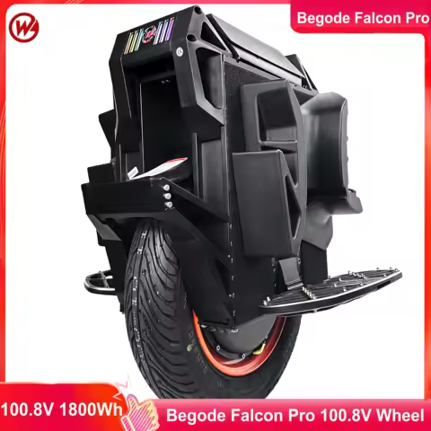 Original Begode Falcon Pro 100.8V 1800Wh Motor Power 3000W New 36 Mosfet Mainboard 3.00-10 Tire for Begode Falcon Pro EUC