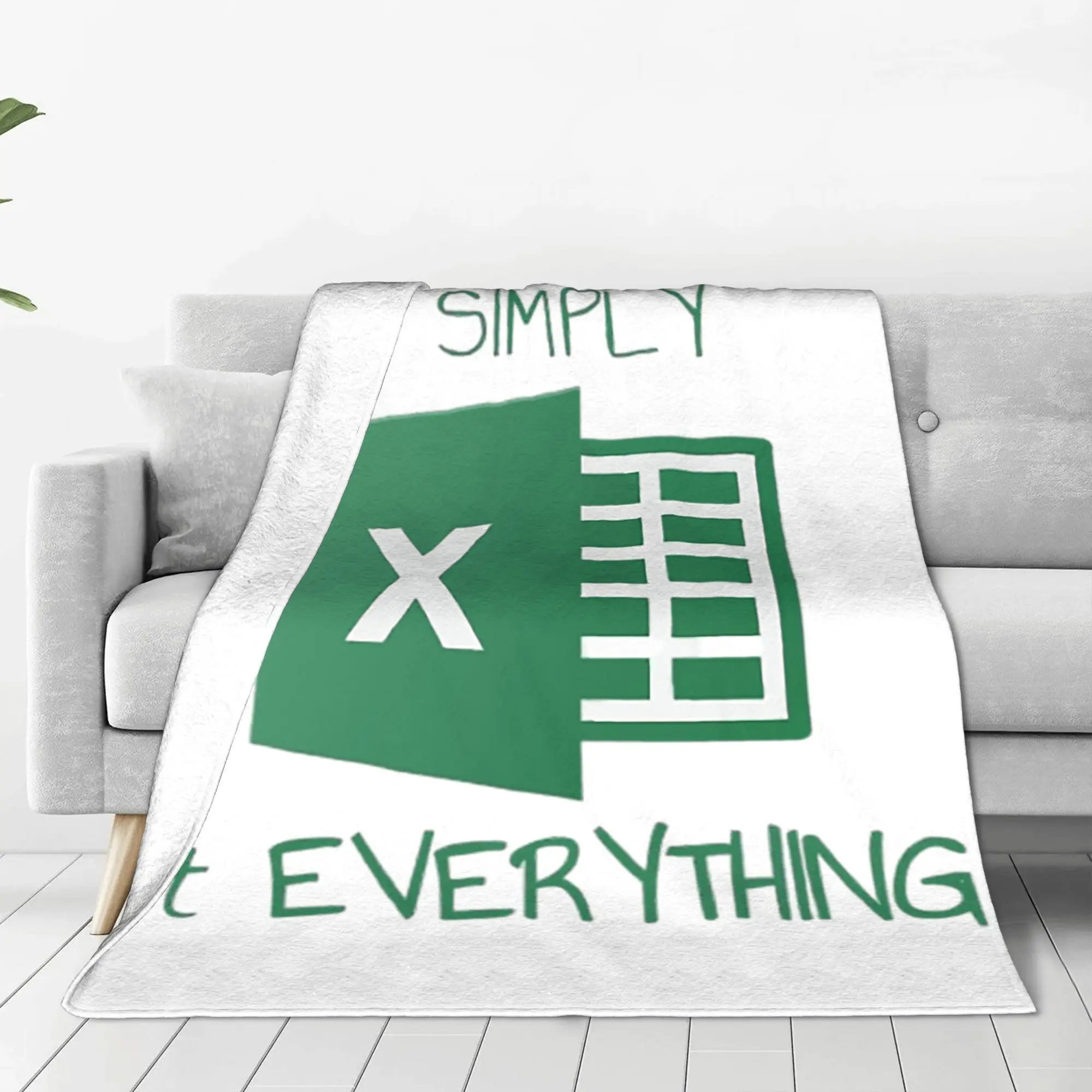 

I simply Excel at Everything Blankets Warm Flannel Sofa Throw Blanket for Couch Bedding Outdoor Throws Bedspread Quilt