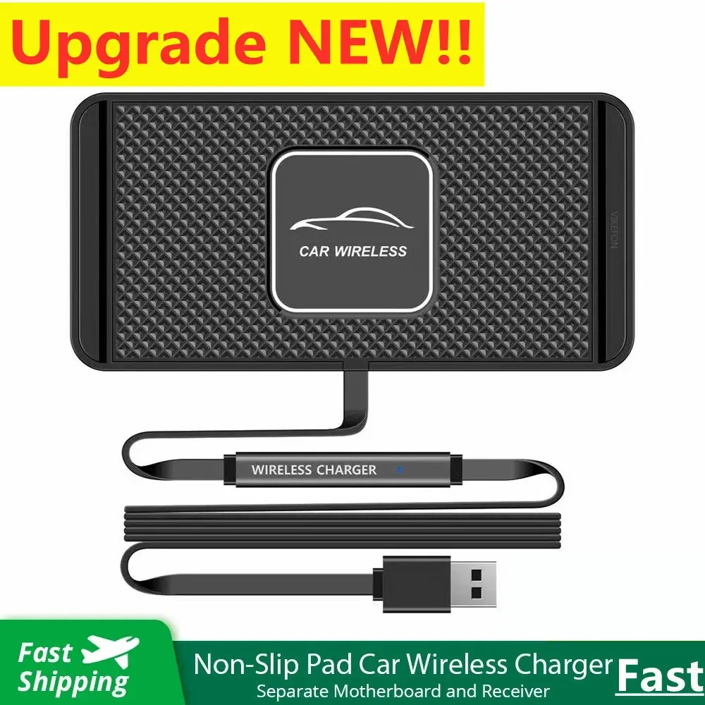 30W Wireless Charger Car Wireless Charging Dock Pad For iPhone 14 13 12 11 Pro Max Samsung Xiaomi Fast Phone Car Chargers Stand