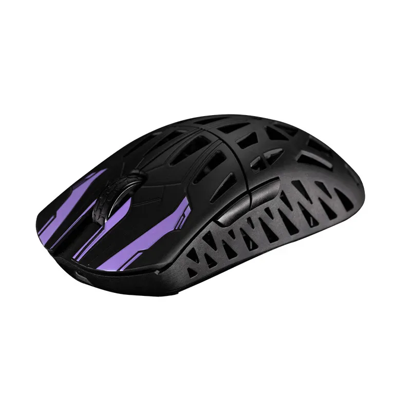 새로운 Irok HE6 울트라 게이밍 마우스 카본 파이버 Paw3950 3모드 500mah Valorant Csgo Fps 경량 마우스 커스텀 마우스