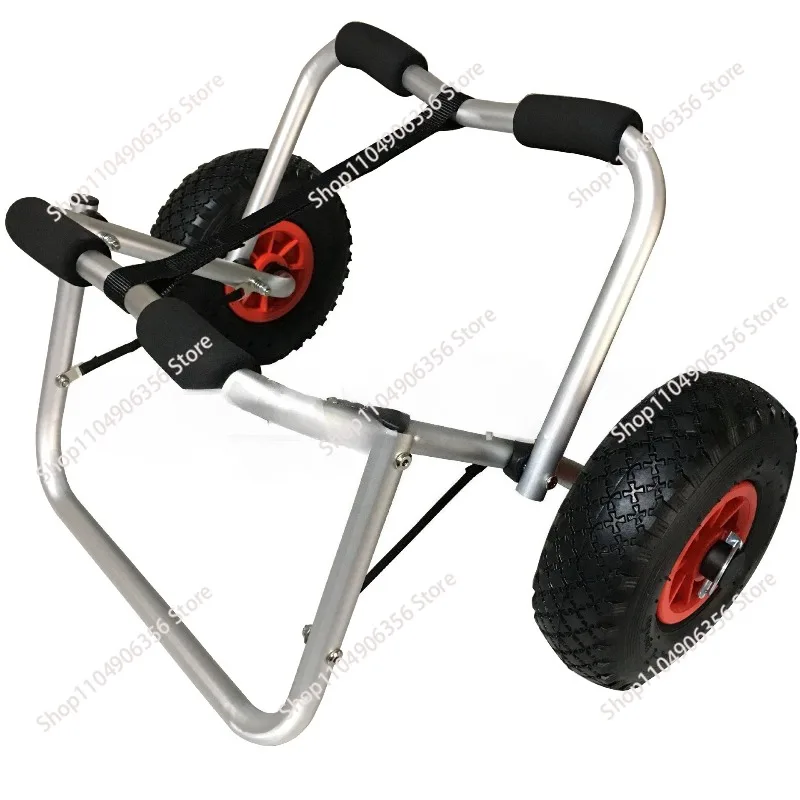 

for Folding 10 Inch Inflatable Wheel Aluminum Kayak Trailer Kayak Trailer Frame Beach Trailer