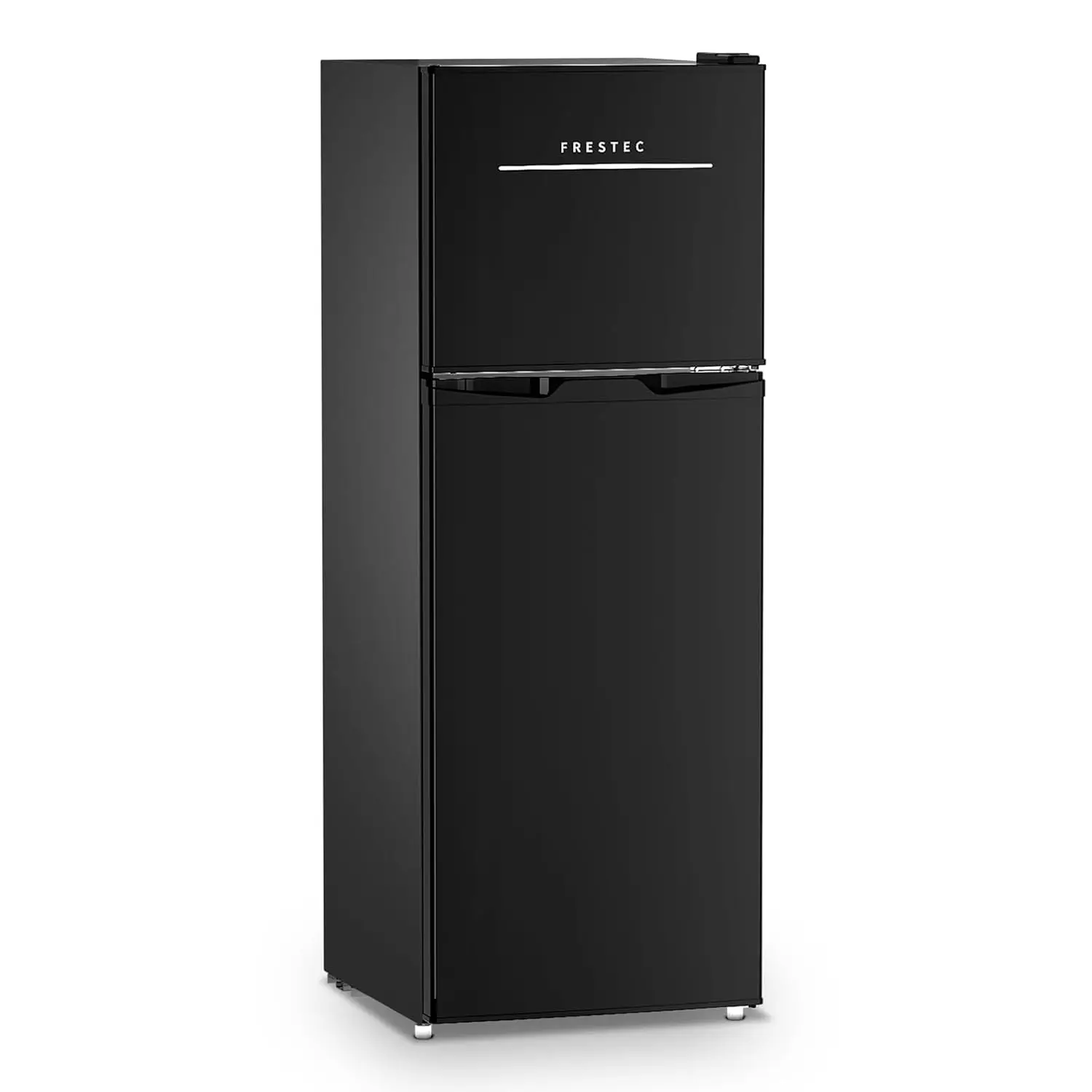 4.7 Cu.Ft Top Freezer Mini Fridge Double Door for Dorm Bedroom Apartment Office, Customized