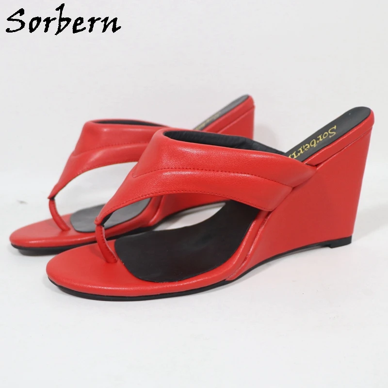 Sorbern Cute Heels Women Slippers Customized Open Toe Slides For Women Multi Colors