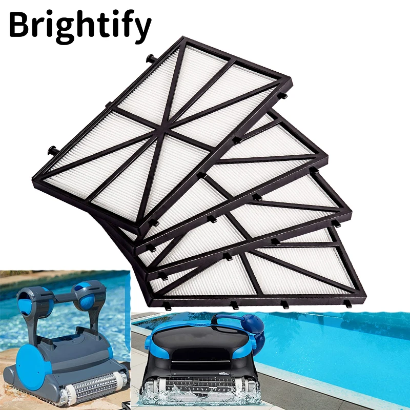 For Dolphin Nautilus CC Plus 9991432 R4 M400 500 200 cleaners 4PCS Robotic Swimming Pool Ultra Fine Filter Replacement