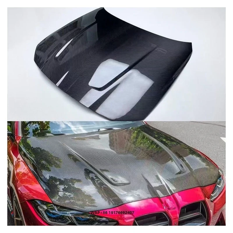 

ForBMW M3 M4 G80 G82 Carbon Fiber CSL Model Dry Hood Custom Car Bumper