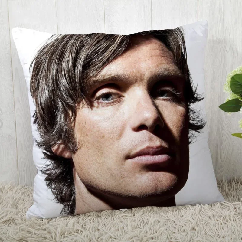 

Cillian Murphy Pillow Cover Customize Pillowcase Modern Home Decorative Pillow Case For Living Room