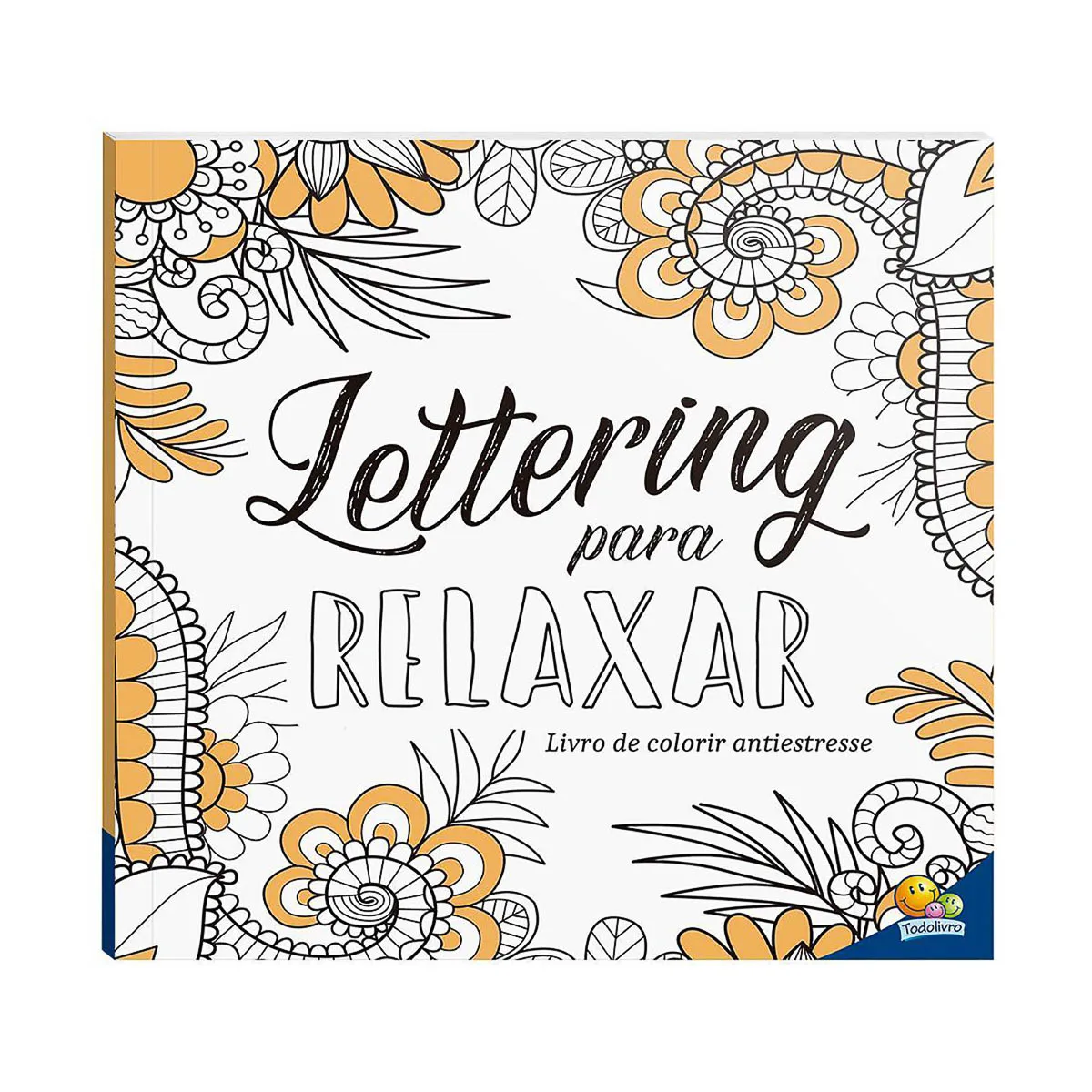 Coloring Book Anti-stress-Lettering To Relax-Todolbook