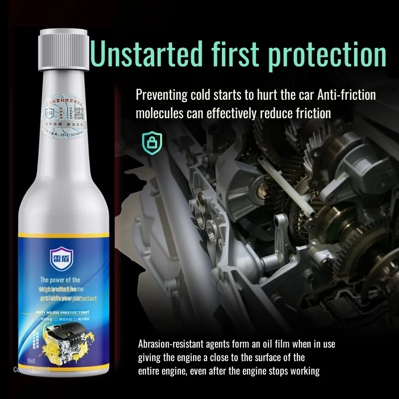 Silent Engine protection fluid Highefficiency engine abrasion resistant additives Repair wear and tear