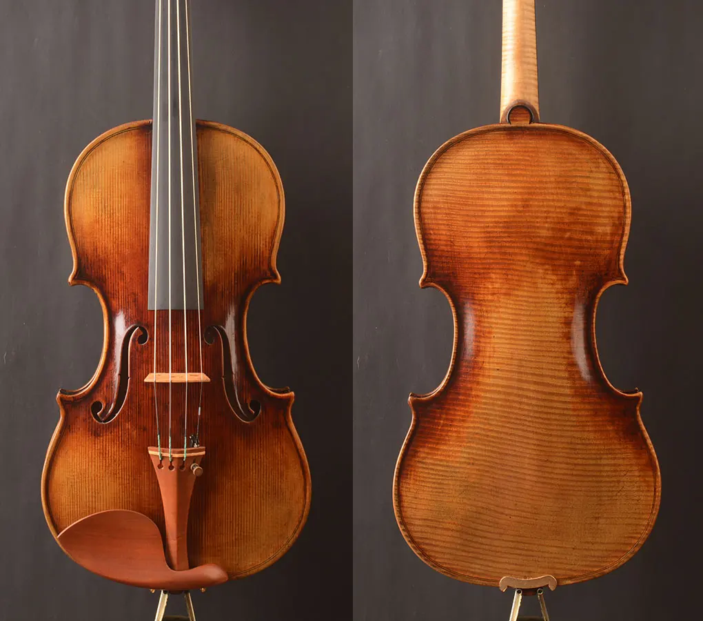 Increíble! Obra maestra! Copia del violín Guarneri del Gesu 'Lord Wilton' de 1742, N.º 12