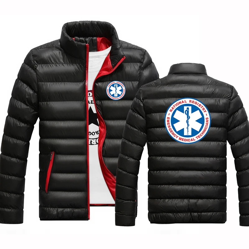 

2024 EMT Emergency Ambulance Harajuku Men New Spring and Autumn Printing High Quality Leisure Cotton Comfortable Jacket Tops