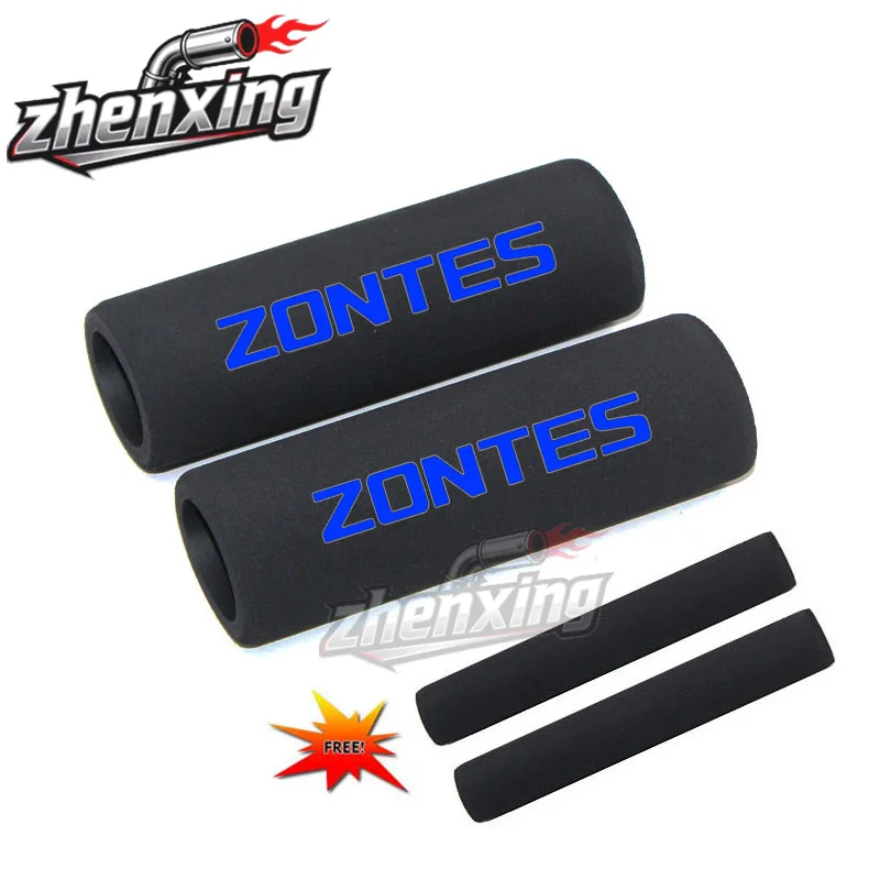 ل ZONTES 368G 368D/M/E/K 703F ADV 703RR G1 125 ZT125/U ZT310 ZT310R ZT310X ZT310T ZT310V دراجة نارية قبضة الإسفنج قبضة المقود