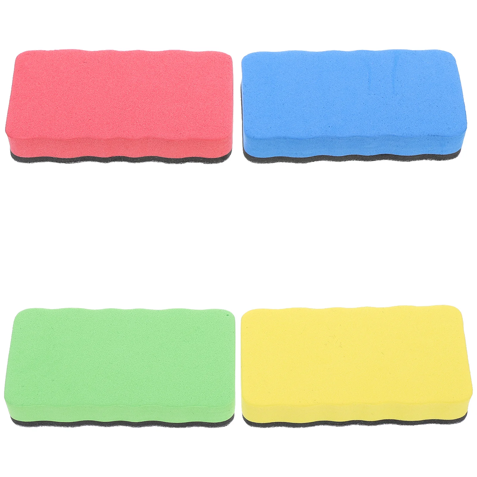 4 قطعة محايات السبورة المغناطيسية السبورة السبورة تنظيف ممحاة لوحة المسح الجاف للفصول الدراسية المنزل مكتب إيفا #6