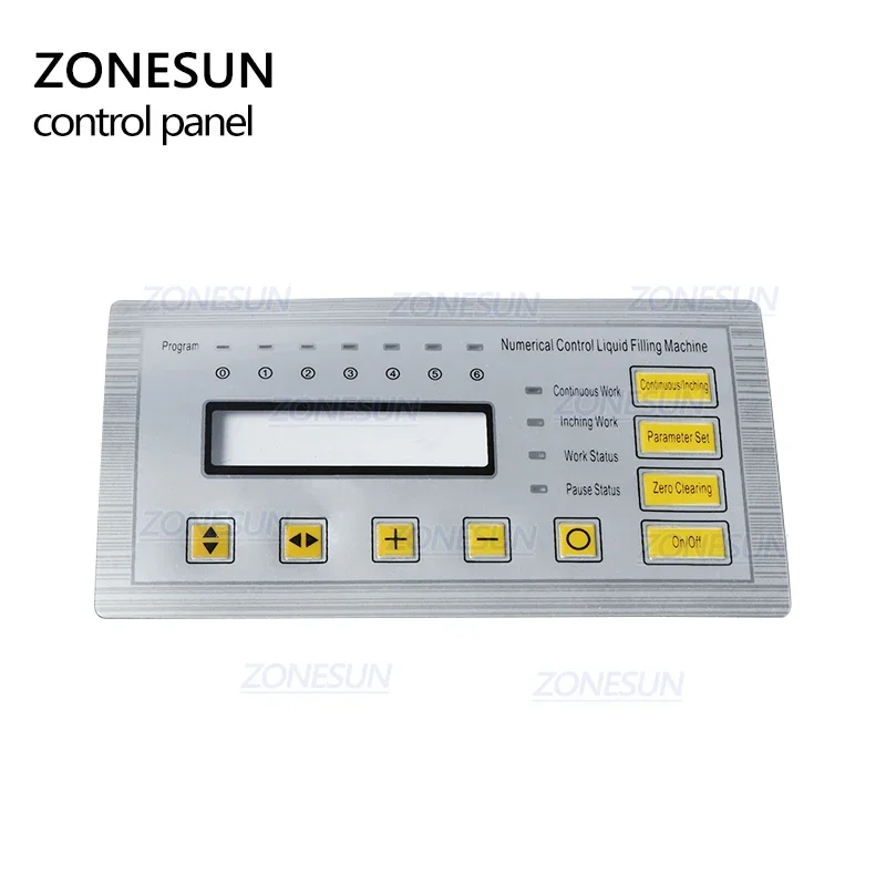 ZONESUN Display Panel Sticker for GFK-160 Liquid Filling Machine