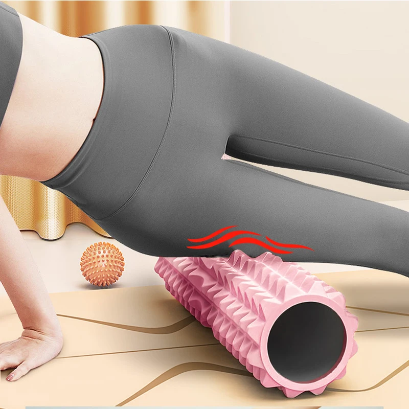 Large size Foam Roller Yoga Column Gym Fitness Pilates Myofascial Release Roll Gym Back Massage Yoga Brick Home Fitnes Equipment