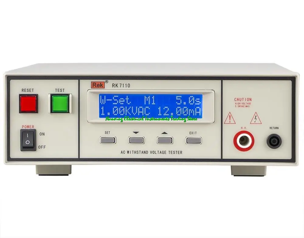 RK7110 Programmable AC Withstand Voltage Tester 5KV,12mA/RK7120 Programmable AC&DC Withstand Voltage Tester 5KV/6KV,12mA/5mA