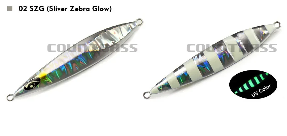Countbass Z Jig – Plantilla de caída lenta para agua salada - imagen 2