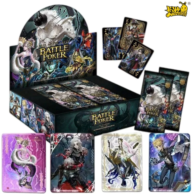 KAYOU Genuine Identity V Card The Clues of Secrets Series Fun Pack Archives‌ CR Anime Characters Collection Cards Toys Gifts