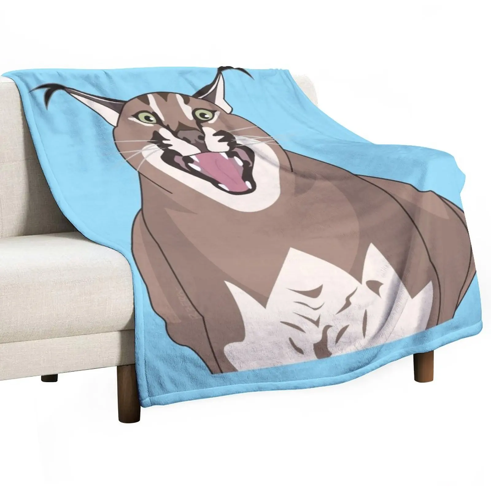 

Big Floppa Gosha Karr AAA Throw Blanket Sofas Stuffed Blankets